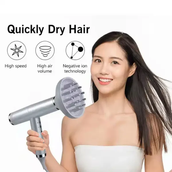 1600W Professional High Power Blow Dryer Hot And Cold Wind