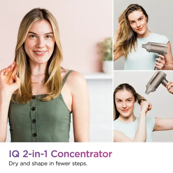 Fast-Drying Hair Blow Dryer With  Concentrator And Styling Attachments