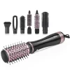 Multifunctional Hot Air Brush Ceramic Blow Dryer One Step 7 in 1 Hair Styling Tool for Straightening, Curling