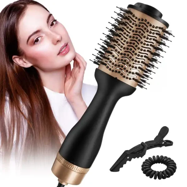 Hair Dryer Straightener Curler Comb Electric Hot Air Brush Hair Blow Dryer