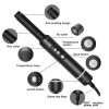 7 In 1 Hair Dryer Nozzle Diffuser Hot Air Brush Straightener Comb Curler Blow Dryer Brush
