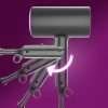 Hair Dryer Anion Folding Portable
